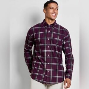 Van Heusen EST 1959 417 Authentic Shirtwear Plaid Flannel Shirt